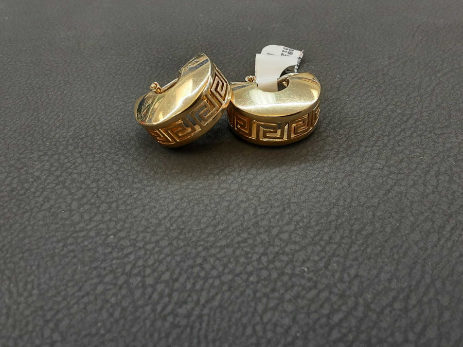 Bangle Earrings - Yellow Gold 14k (.585) 7.2 grams