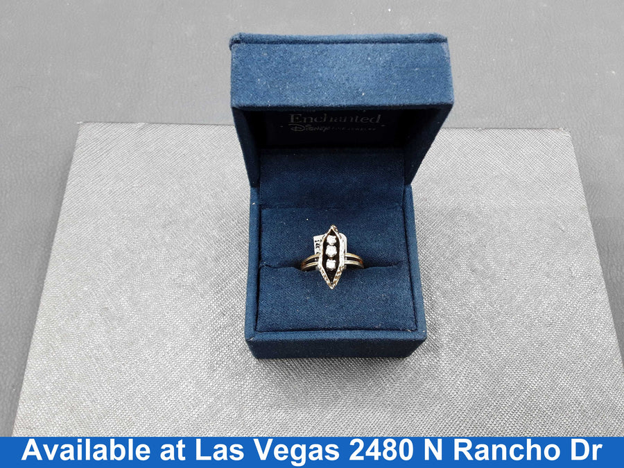 Women's Ring - Yellow Gold 14k (.585) 4.6 grams Size 6