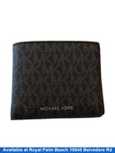 Michael Kors Black Monogram Black Wallet