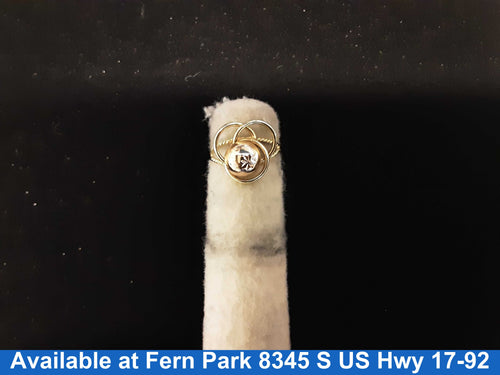 Women's Ring - Yellow Gold 14k (.585) 2.6 grams Size 7