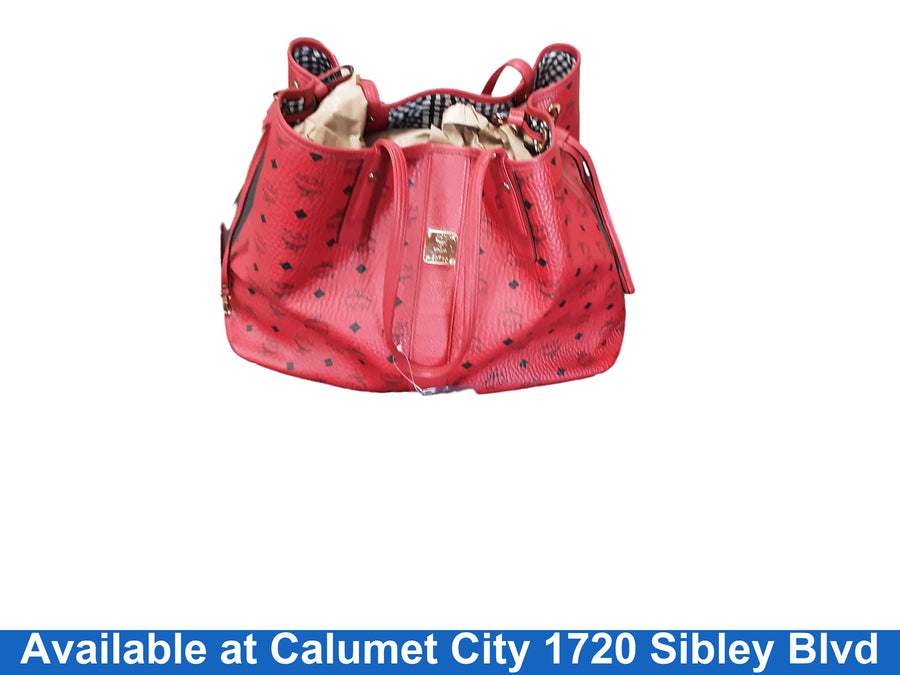 Mcm C0710 Red Purse / Handbag