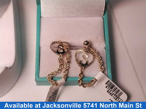 Hoop Earrings - Yellow Gold 14k (.585) 1.4 grams