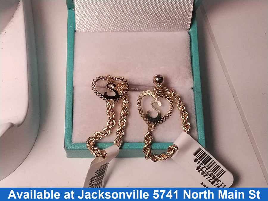 Hoop Earrings - Yellow Gold 14k (.585) 1.4 grams