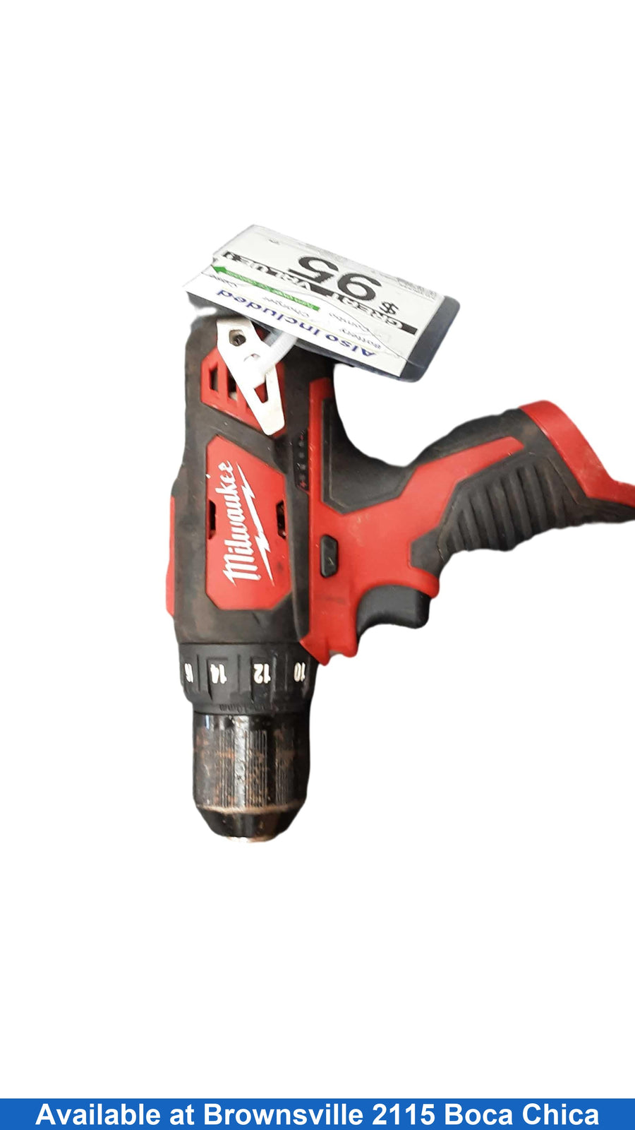 Milwaukee 2407-20 Red Cordless Combo Drill