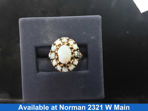 Women's Ring - Yellow Gold 10k (.417) 3 grams Size 6.5