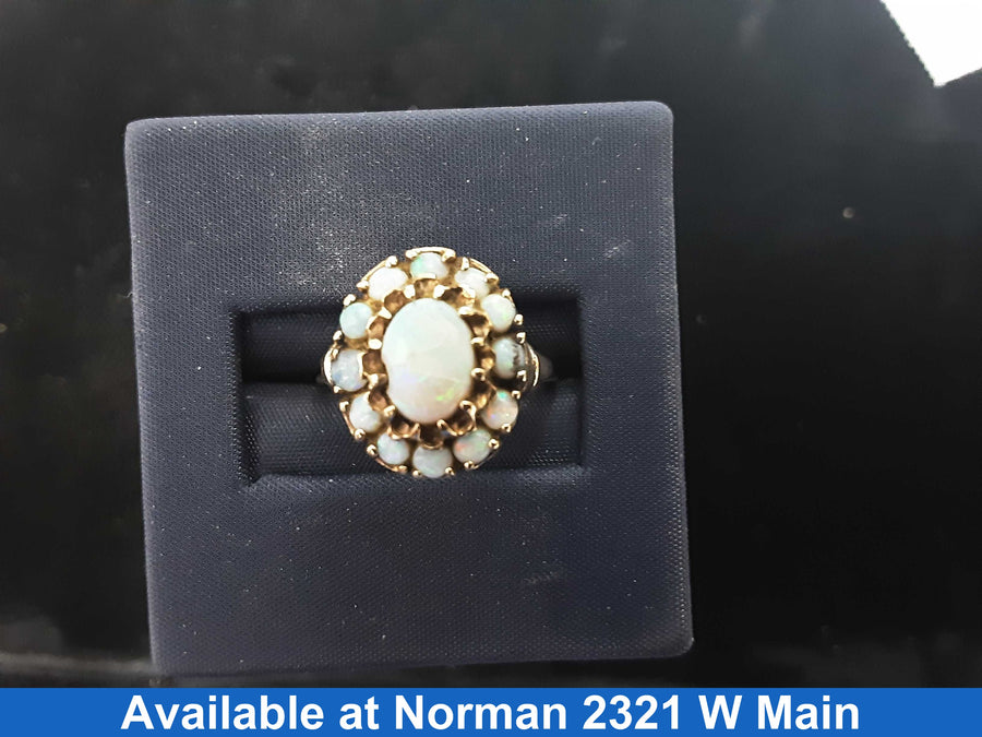 Women's Ring - Yellow Gold 10k (.417) 3 grams Size 6.5