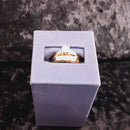Ring - Engagement Set - Yellow Gold 14k (.585) 5.2 grams Size 5.5