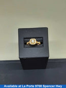 Women's Ring - Solitaire - Rose Gold 14k (.585) 4.6 Grams Size 4