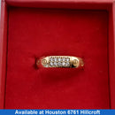 Women's Ring - Yellow Gold 14k (.585) 1.8 grams Size 20