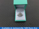 Women's Ring - White Gold 14k (.585) 7.6 grams Size 7