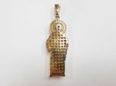 San Judas Pendant 10k Yellow Gold