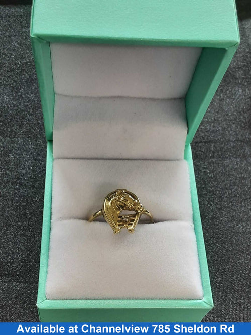 Women's Ring - Yellow Gold 14k (.585) 1.8 grams Size 7