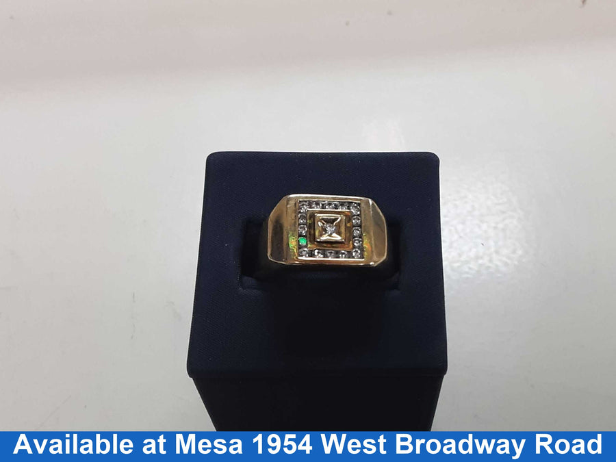 Men's Ring - Yellow Gold 10k (.417) 12.6 grams Size 20