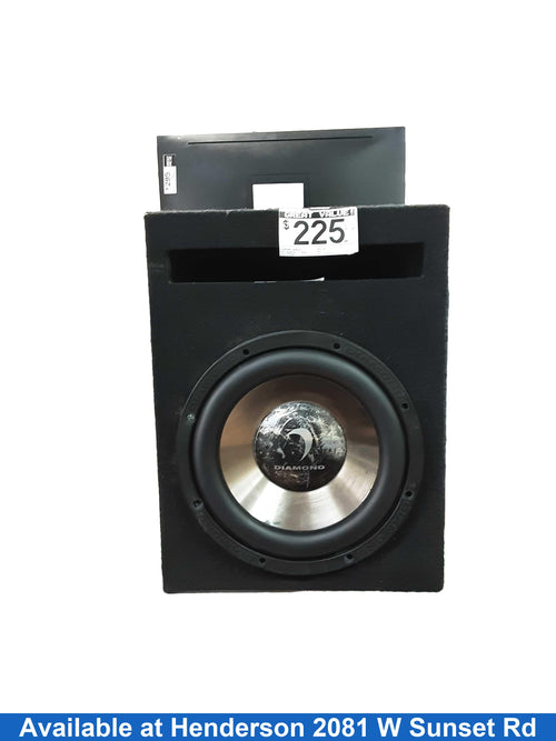 Diamond Audio Des104 Gray Car Sub-Woofer