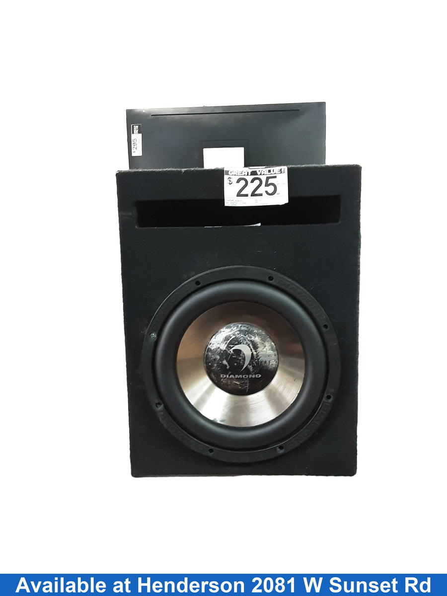 Diamond Audio Des104 Gray Car Sub-Woofer