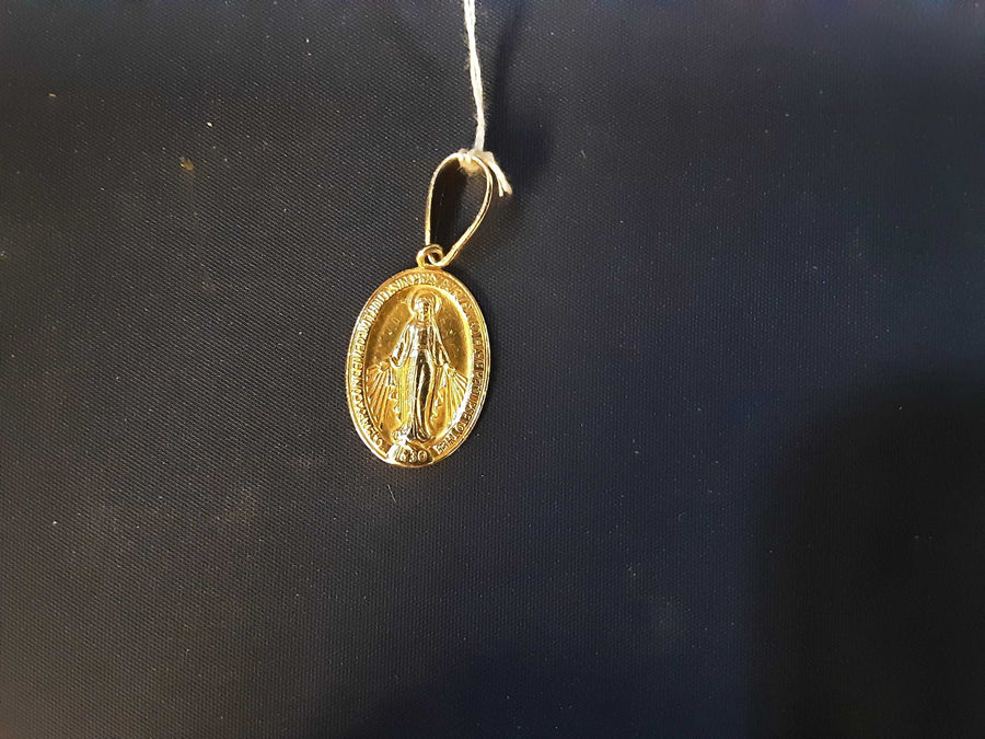 Religious Pendant - Yellow Gold 14k (.585) 2.1 grams