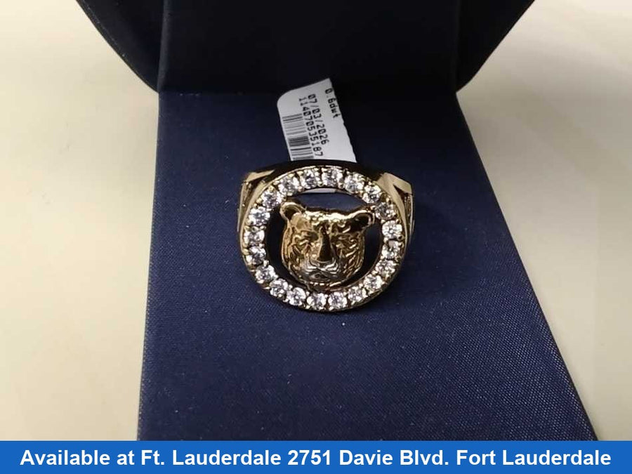 Men's Ring - Yellow Gold 10k (.417) 6.2 grams Size 11