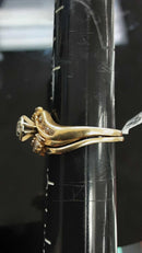 Women's Ring - Yellow Gold 14k (.585) 6 grams Size 10