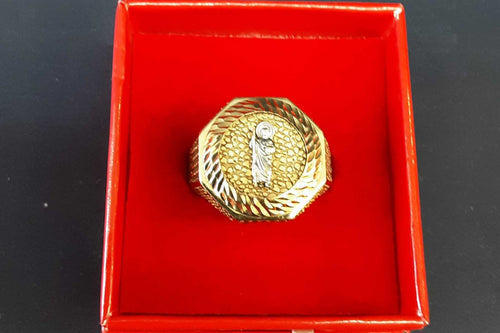 Men's Ring - Yellow Gold 10k (.417) 6.8 grams Size 10.5