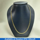Cuban Link Chain - Yellow Gold 10k (.417) 8.1 grams 26 inch