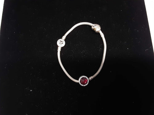 Serpentine Bracelet - Silver 19.6 grams 6 inch