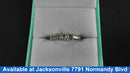 Women's Ring - Solitaire - White Gold 14k (.585) 3 grams Size 6