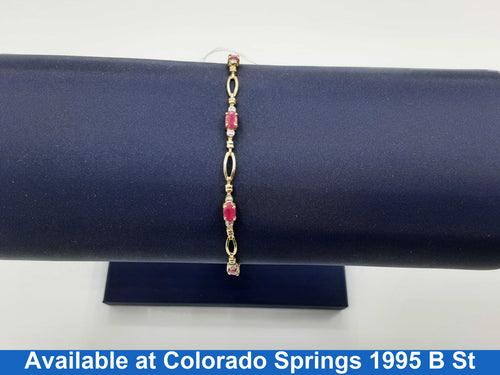 Figaro Bracelet - Yellow Gold 10k (.417) 3.9 grams 8 inch