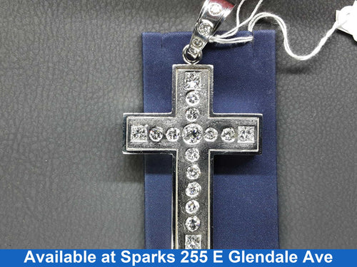Religious Pendant - White Gold 14k (.585) 34.2 grams