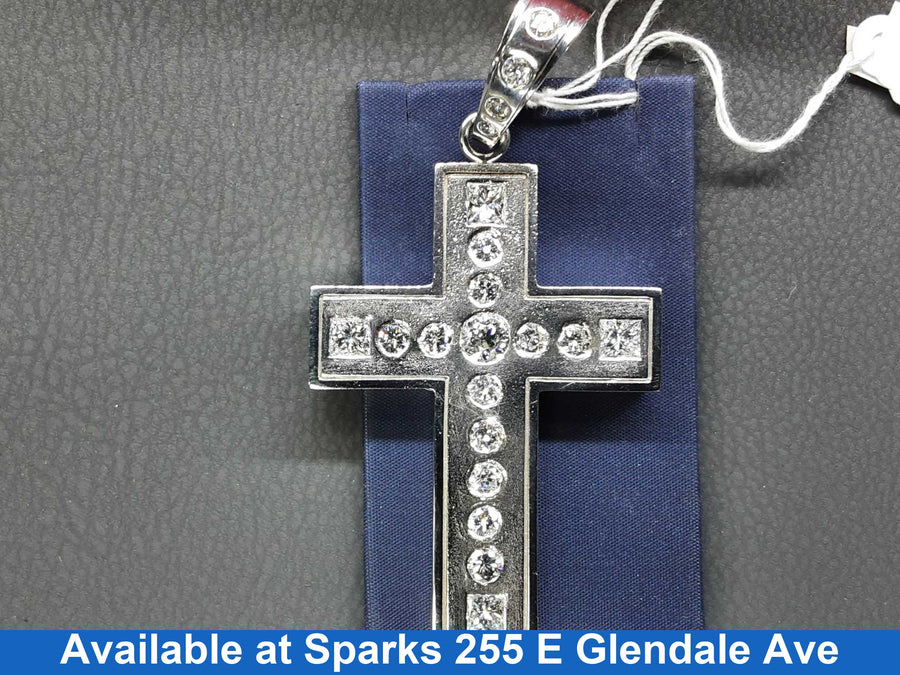 Religious Pendant - White Gold 14k (.585) 34.2 grams