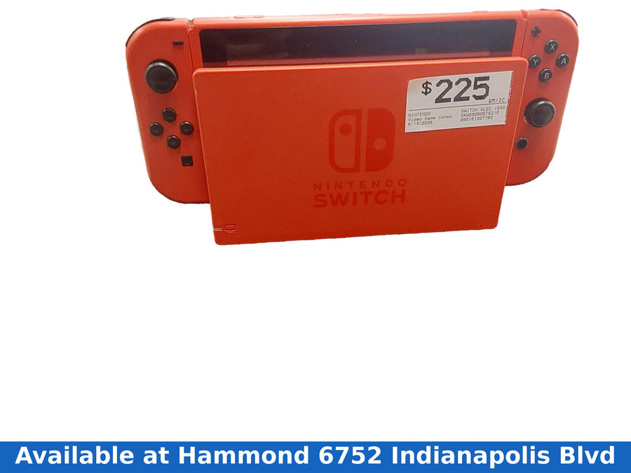 Nintendo Switch Oled (64gb) 64 Gb Orange Video Game Console
