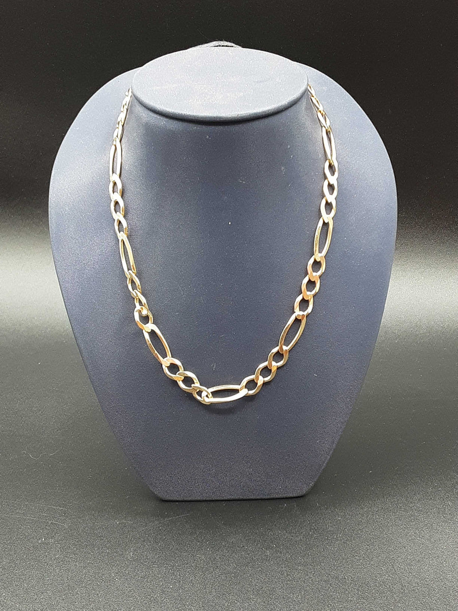 Figaro Chain - Yellow Gold 10k (.417) 29.1 grams 7 inch