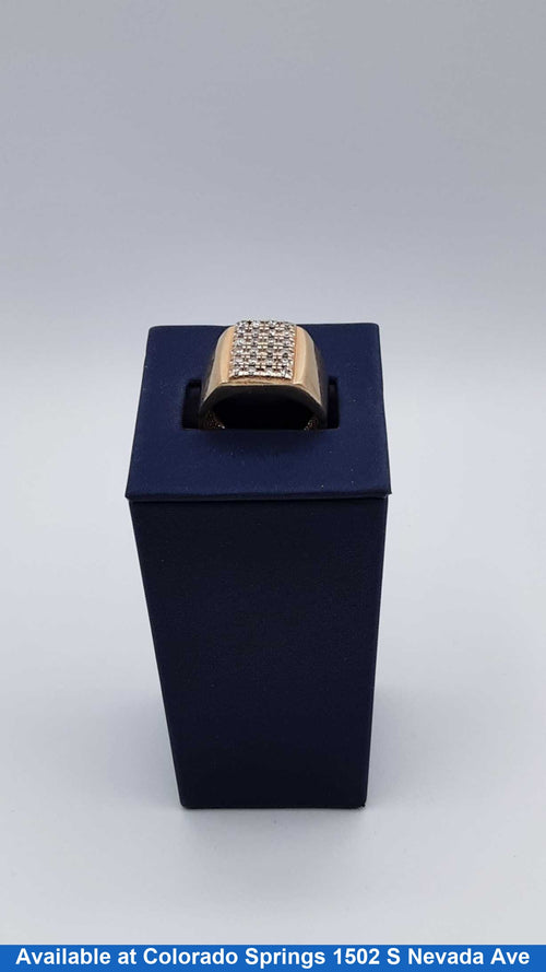 Men's Ring - Yellow Gold 14k (.585) 6.9 grams Size 10
