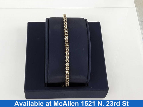 Tennis Bracelet - Yellow Gold 14k (.585) 13.8 grams 7 inch