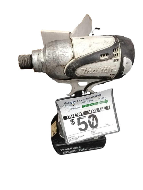 Makita Btd142 Black Cordless Impact Drill
