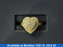 Women's Ring - Yellow Gold 10k (.417) 2.8 grams Size 7.5