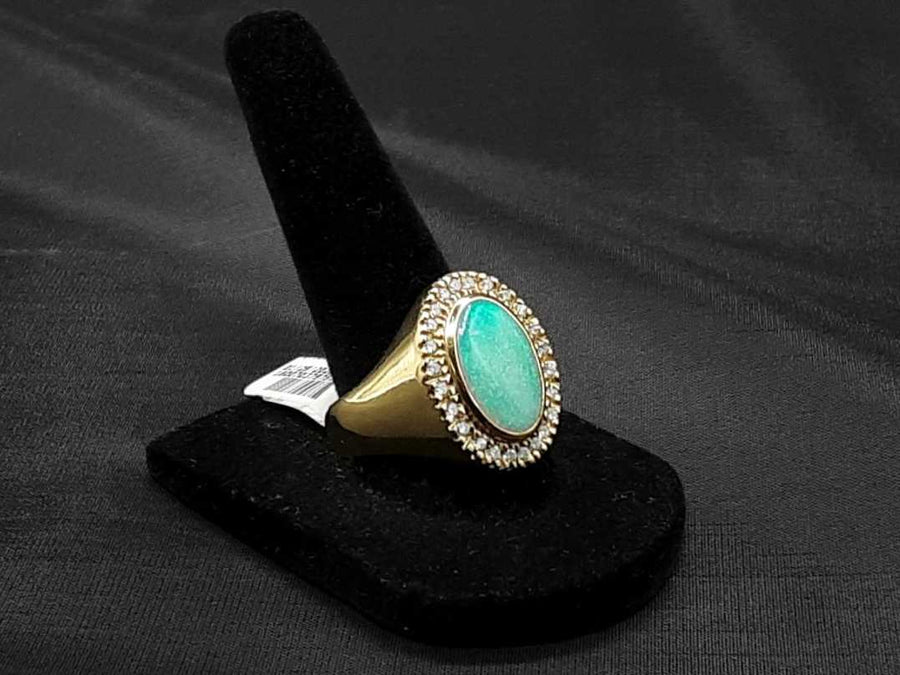 Women's Ring - Yellow Gold 14k (.585) 11 grams Size 10