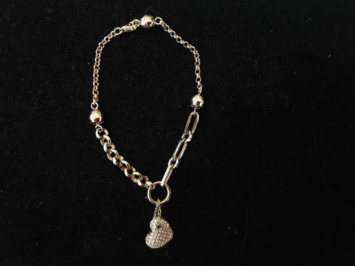 Cable Bracelet - Yellow Gold 10k (.417) 5.4 grams 7 inch