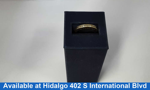 Ring - Wedding Band - Yellow Gold 10k (.417) 2 grams Size 7.5