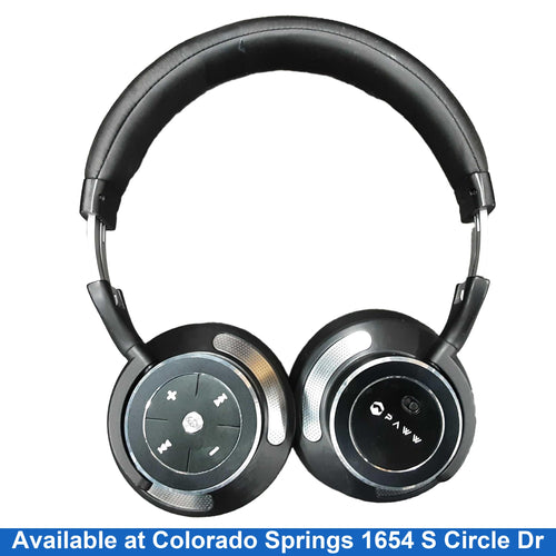 Paww Wave Sound 3 Black Stereo Headphone