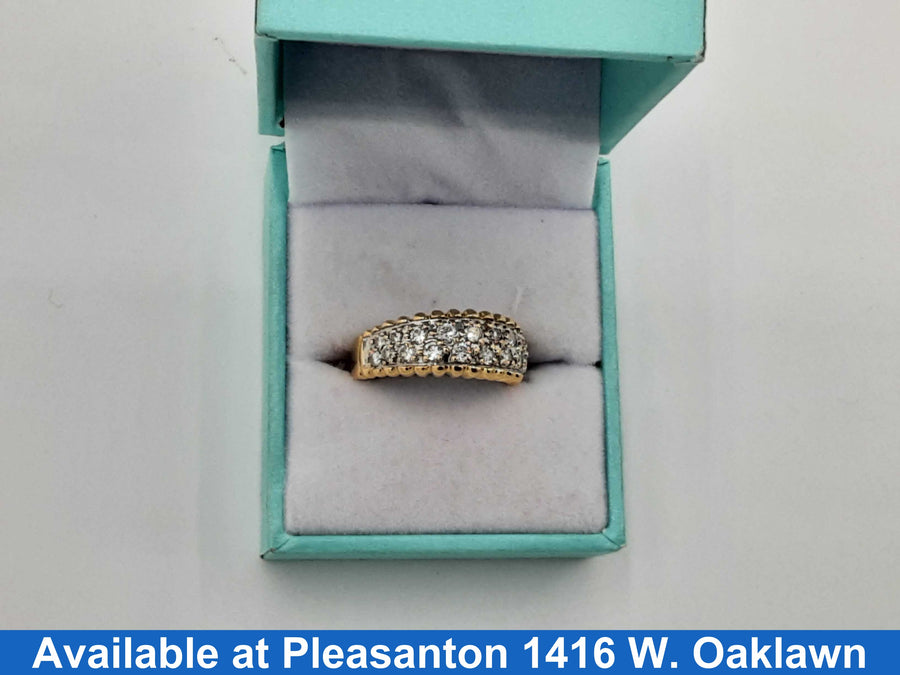 Women's Ring - Yellow Gold 14k (.585) 5.7 grams Size 7