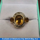 Men's Ring - Yellow Gold 14k (.585) 4.6 grams Size 11