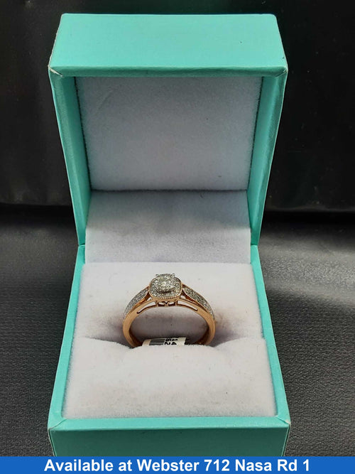 Women's Ring - Rose Gold 14k (.585) 2.7 grams Size 7.5