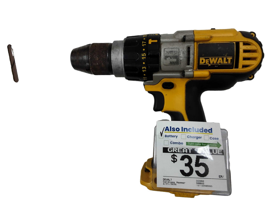 Dewalt Dcd950 Yellow Cordless Hammer Drill