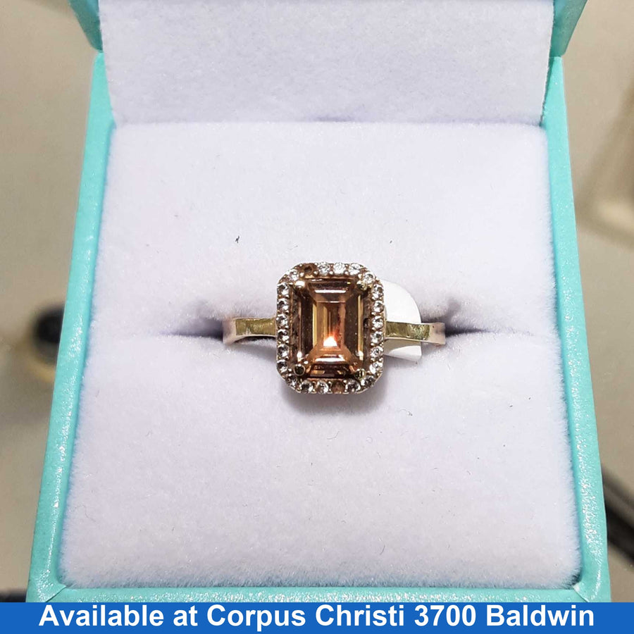 Women's Ring - Yellow Gold 10k (.417) 1.6 grams Size 7.5
