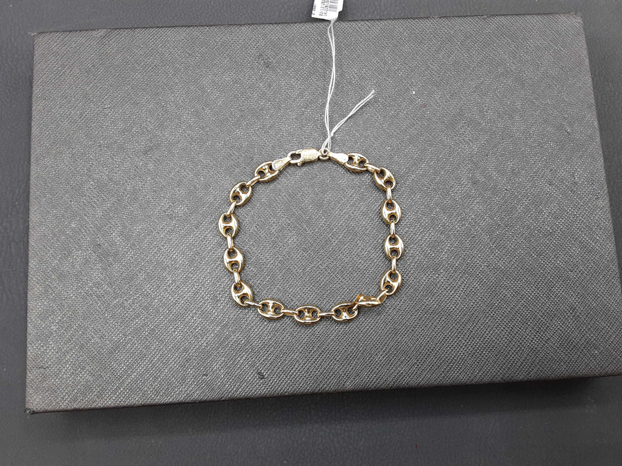 Bracelet - Yellow Gold 10k (.417) 4.7 grams 7 inch