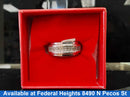 Ring - Wedding Band - White Gold 18k (.750) 9.07 grams Size 8