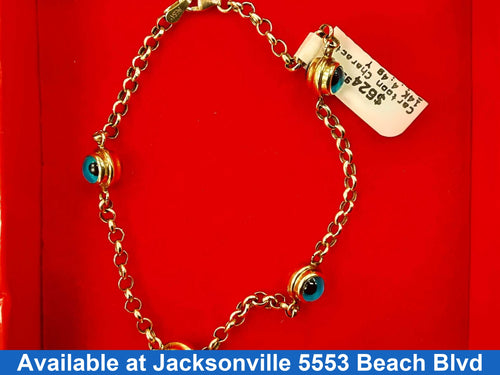 Bracelet - Yellow Gold 14k (.585) 4.4 grams 8 inch