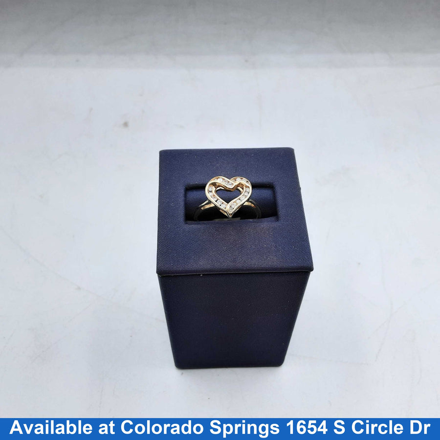 Women's Ring - Yellow Gold 10k (.417) 2 grams Size 7