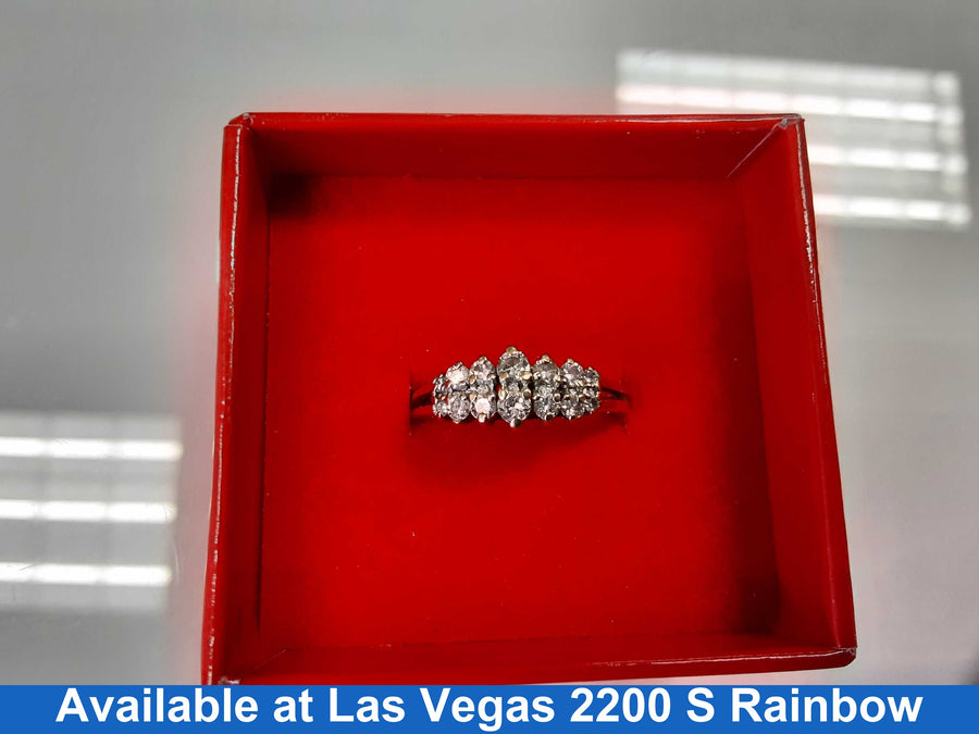 Women's Ring - Yellow Gold 14k (.585) 2.9 grams Size 9.5