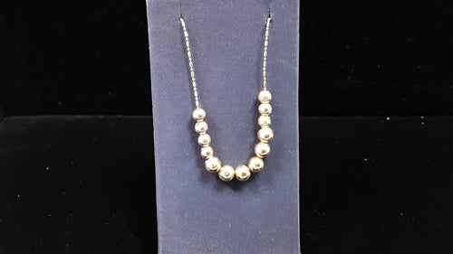 Bead Chain - Yellow Gold 10k (.417) 2.2 grams 19 inch